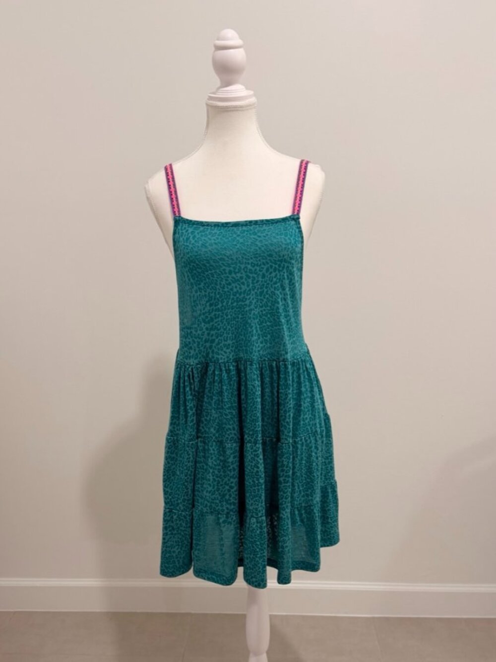 pitusa teal mini dress